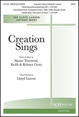 Creation Sings SATB choral sheet music cover